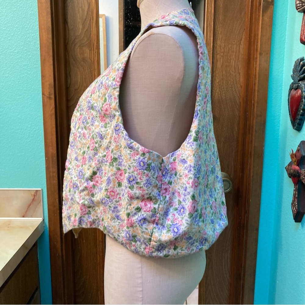 Reversible Patchwork Quilted Vest - image 8